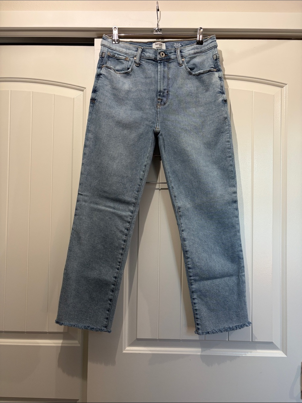 Kensie Light Blue Straight Leg Jeans